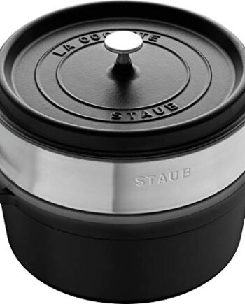 Staub Naczynie Żeliwne, Czarny, 26 cm, 5,2 l