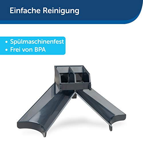 PetSafe 2 Tierfutterteiler mit nur einem Napf, Futterautomat für zwei Hunde oder Katzen, BPA-freier Kunststoff - obrazek 5