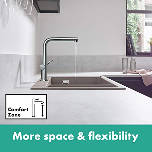 hansgrohe Küchenarmatur Talis M54 (Wasserhahn Küche, 360° schwenkbar, hoher Komfort-Auslauf 270mm, Standardanschlüsse) Chrom - obrazek 4