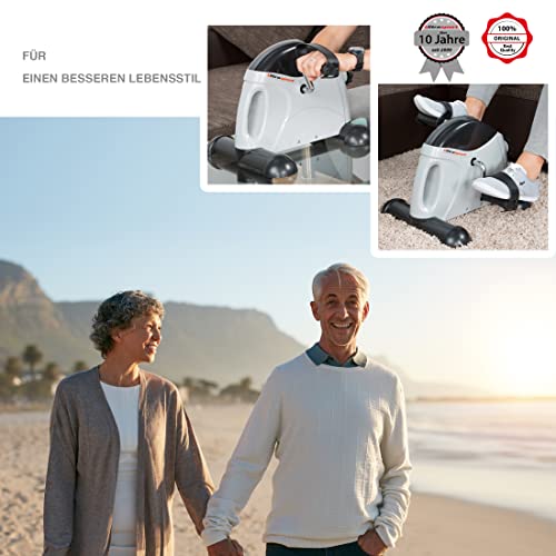 Ultrasport Mini Bike, Arm- und Beintrainer, Heimtrainer, Mini Bike, Bewegungstrainer, US Mini Bike 100, ideal für Senioren, leise und wartungsfrei, Max. Benutzergewicht Heimtrainer: Bis zu 100 kg - obrazek 3