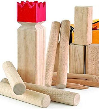 Wikingerschach 7710 Wikinger Schach Classic Gra Zręcznościowa, Drewnia