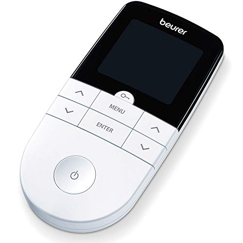Beurer EM 49 Digital TENS/EMS Reizstromgerät zur elektrischen Nerven- und Muskelstimulation, Massage, Schmerzlinderung, mit acht Nachkaufelektroden - obrazek 2