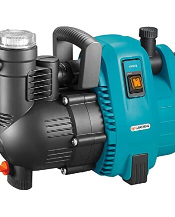 Gardena Comfort Gartenpumpe 4000/5: Bewässerungspumpe mit Fördermenge bis zu 4.000 l/h, integrierter Filter, geräuscharm, hohe Leistungsfähigkeit, Garten Zubehör für Wasserkreislauf (1732-20)