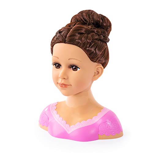 Bayer Design 90088AK Głowa do stylizacji dla dzieci, lalka do stylizac - obrazek 4