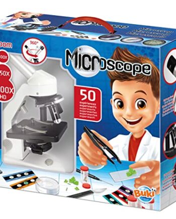 Buki France Mikroskop, Biały, 37 cm × 20 cm × 32.2 cm