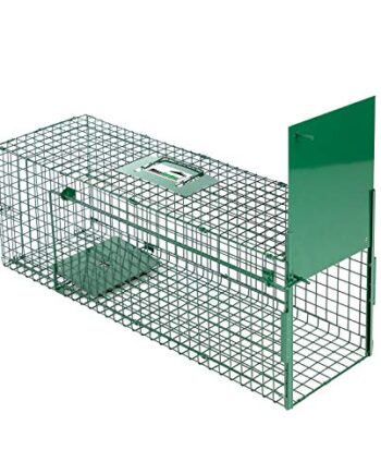 Maxx - Lebendfalle Rattenfalle - Maderfalle Falle Kastenfalle lebend Käfigfalle Tierfalle Mausefalle - für Maus, Ratte, Nagetiere - 75x25x30cm