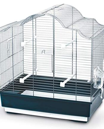 KERBL PET 82914 klatka dla ptaków Gabbia Sophia, 57 x 36 x 56 cm, ciem