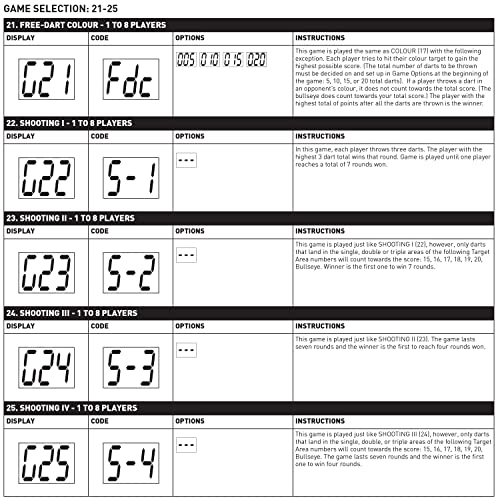UNICORN Elektronische Dartscheibe mit weicher Spitze - obrazek 4