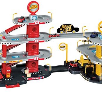 Faro 809 - City Garage 2-in-1 Parkhaus mit 3, 4 Ebenen und 2 Autos