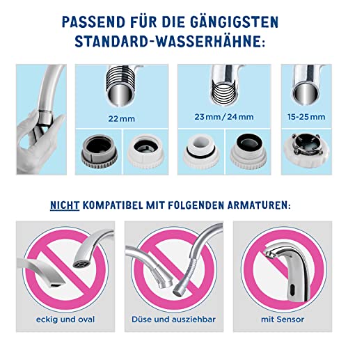 BRITA Filtr wody ON TAP Pro V-MF do kranu z 1 wkładem filtracyjnym (60 - obrazek 4