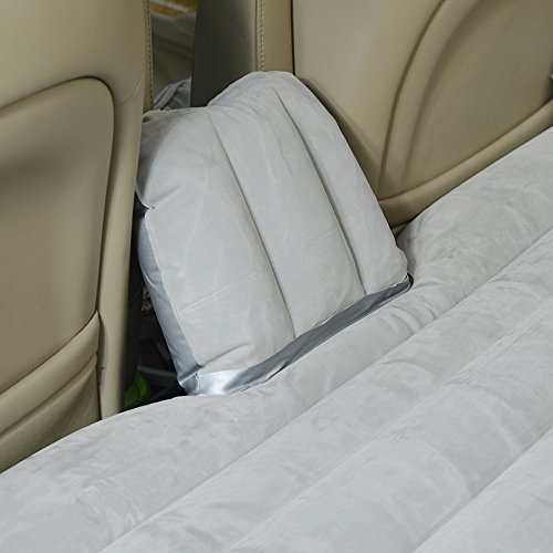Vinteky Auto SUV Luftmatratze Bewegliche Dickere Luftbett Auto Matratze für Reisen Camping Outdoor Aktivitäten (Grau) - obrazek 6