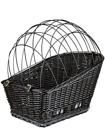 Trixie 13117 Fahrradkorb für Gepäckträger, bis zu 8 kg, Maße: 35 x 49 x 55 cm