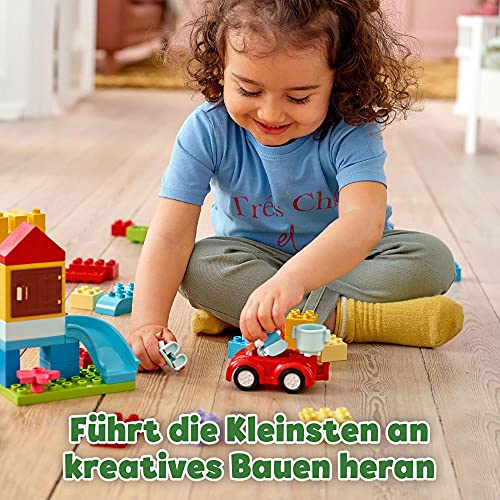 LEGO DUPLO Klasyczne pudełko z klockami Deluxe, zestaw klocków z pojem - obrazek 6