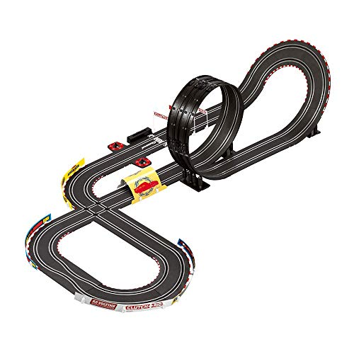 Carrera 20062477 GO!!! Disney Pixar Cars Neon Lights Rennstrecken-Set | 5,3m elektrische Carrerabahn mit Lightning McQueen & Jackson Storm | mit 2 Handreglern & Streckenteilen | Ab 6 Jahren - obrazek 4