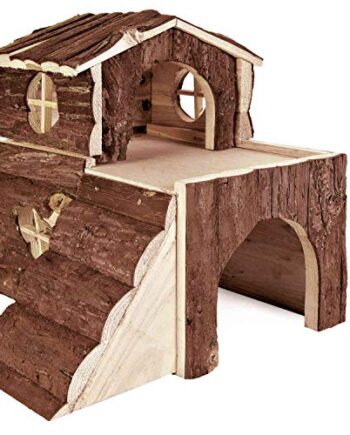 Trixie 6129 Natural Living Dom Bjork, 31 × 28 × 29 cm, Brązowy