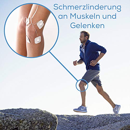 Beurer EM 49 Digital TENS/EMS Reizstromgerät zur elektrischen Nerven- und Muskelstimulation, Massage, Schmerzlinderung, mit acht Nachkaufelektroden - obrazek 6