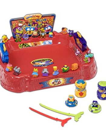 SuperThings - Spielset Battle Arena, enthält 1 Arena, 2 Battle Spinners Exclusives & 2 SuperThings Exclusives