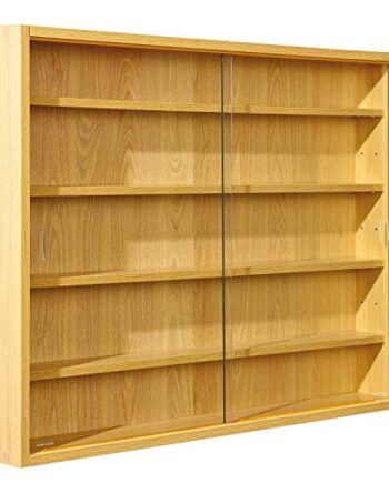 Inter Link - Witryna kolekcjonerska, półka ścienna, szklana gablota, s