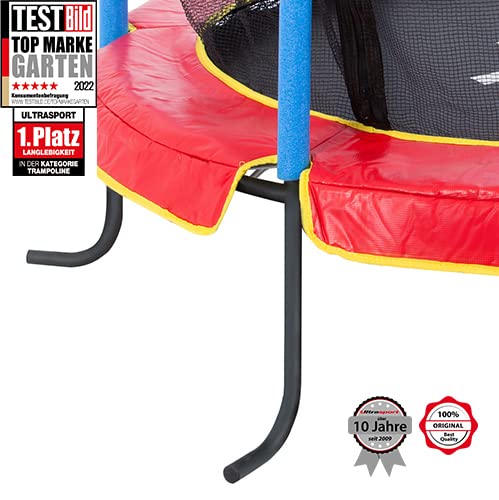 Ultrasport dziecięca trampolina wewnętrzna Jumper 140 cm, do zabawy i - obrazek 2