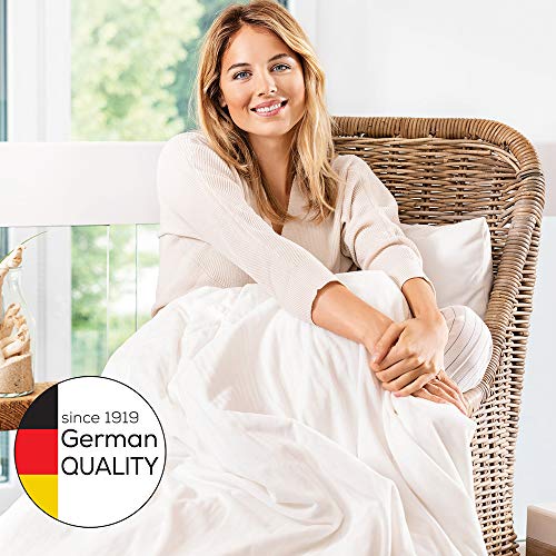 Beurer HD 75 Heizdecke, kuschelige Wärmedecke mit 6 Temperaturstufen, Sicherheitssystem und Abschaltautomatik, maschinenwaschbar, weiß - obrazek 7