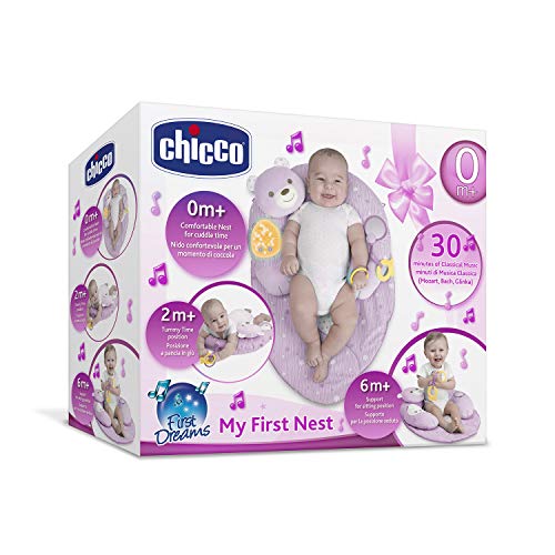 Chicco 00009829100000 Cojín/Alfombra de juego evolutiva Con Luces y sonidos, Rosa Spielteppich mit Lichtern und Geräuschen, mediano - obrazek 2