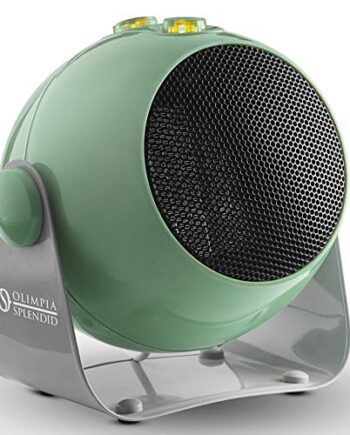Olimpia Splendid 99404 Caldodesign S Keramik Heizlüfter 1800 W, 50 m³, Grün