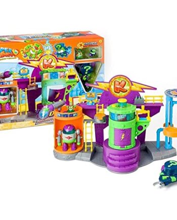 SUPERZINGS - Das Geheimlabor enthält den Robok 3000, Enigmas Flugzeug sowie die exklusiven Sonderfiguren von Enigma und Professor K