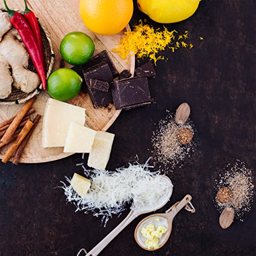 Microplane Zester Küchenreibe Fein für Zitrusfrüchte, Hartkäse, Ingwer, Schokolade & Muskatnuss aus der Master-Serie mit Walnussholzgriff und Edelstahlklingen - Made in USA - obrazek 8