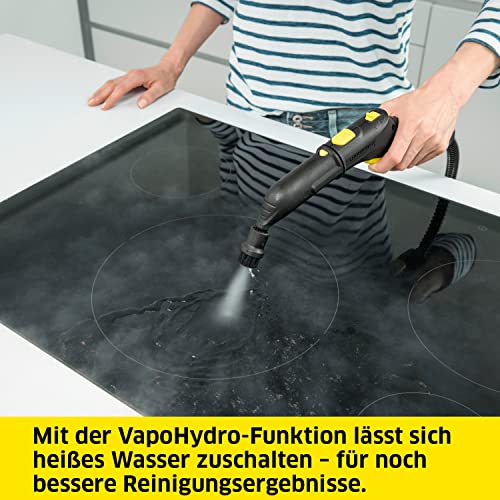 Kärcher Dampfreiniger SC 5 EasyFix mit Heißwasser-Zuschaltung, Dampfdruck: 4,2 bar, Aufheizzeit: 3 min., Fläche: ca. 150 m², Tank: 0,5 l + 1,5 l, inkl. Bodenreinigungsset EasyFix und Düsen - obrazek 6