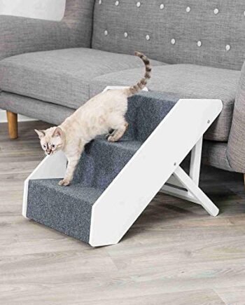 Trixie 39488 Schody dla zwierząt domowych, regulowane, 3-stopniowe, 40