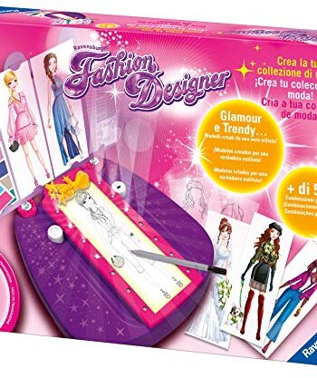 Ravensburger - Modny wzór, wielokolorowy, 18057