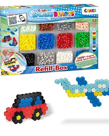 Craze Splash BEADYS Koraliki do prasowania dla dzieci, nietoksyczne, z