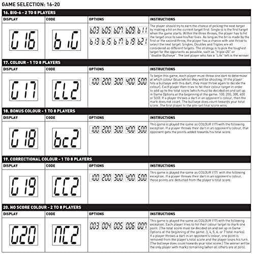 UNICORN Elektronische Dartscheibe mit weicher Spitze - obrazek 5