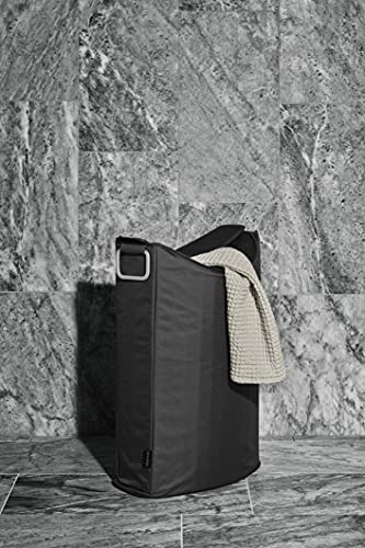blomus -FRISCO- Wäschesammler Anthrazit, 65 Liter, mit zwei praktischen Tragegriffen, hochwertige Kunstfaser, trendiges Design, moderner Wäschekorb (H / B / T: 70 x 45 x 28 cm, Anthrazit, 65384) - obrazek 4