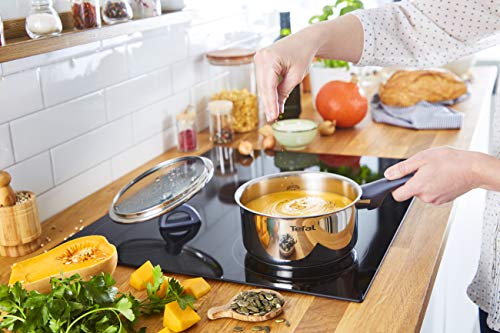 Tefal Daily Cook Antihaft-Pfanne aus Edelstahl Juego de 3 sartenes Schwarz - obrazek 3