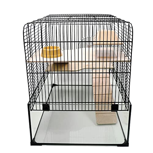 Little Friends Savoy Gerbilarium-Käfig, mit Zubehör, 58,5 x 38 x 47,5 cm - obrazek 5