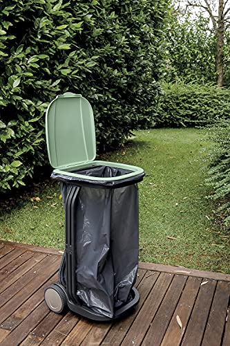 G.F. Stojak na Worki na Śmieci, Czarny, 100 l - obrazek 3