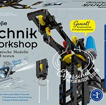 KOSMOS 620851 Der große Technik-Workshop Experimentierkasten für Kinder