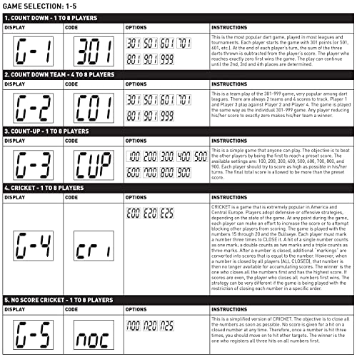 UNICORN Elektronische Dartscheibe mit weicher Spitze - obrazek 8