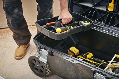 Stanley FatMax Mobile Montagebox ZollStructural Foam Zoll (113 Liter Ladevolumen, Schwerlasträder, Metallschließen) 1-94-850 - obrazek 2