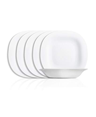 Dajar Tafelservice Carine Luminarc, Glas, Weiß, 29,2 x 14 x 28,5 cm, 18-Einheiten - obrazek 6