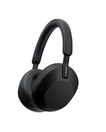 Sony WH-1000XM5 kabellose Bluetooth Noise Cancelling Kopfhörer (30h Akku, Touch Sensor, Headphones Connect App, Schnellladefunktion, optimiert für Amazon Alexa, Headset mit Mikrofon) Schwarz