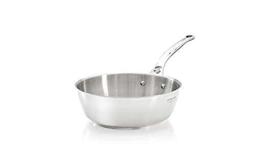 DeBuyer Sauteuse, Edelstahl, Silber, 24 cm