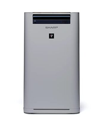 SHARP UA-HG60E-L oczyszczacz powietrza z nawilżaczem powietrza do pomieszczeń o powierzchni do 50 m2  3-stopniowy system filtracyjny (filtr wstępny  filtr zapachowy  filtr HEPA)  szary