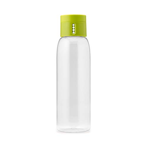 Joseph Joseph Dot - Trinkflasche mit Kontrollfunktion, 600 ml - grün