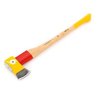 Ochsenkopf Siekiera rozłupująca z mocowaniem na trzonku Rotband-Plus. Trwały trzonek z drewna hikorowego, 3,55 kg, dł.: 80 cm