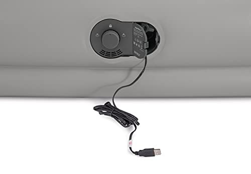 Intex Łóżko dmuchane Dura-Beam Prestige Mid-Rise, pompa USB, 152 x 203 x 30 cm (dł. x szer. x wys.), 64114 - obrazek 4