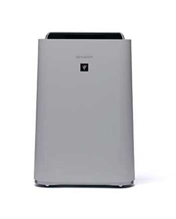 SHARP UA-HD60E-L oczyszczacz powietrza z nawilżaczem powietrza do pomieszczeń o powierzchni do 48 m2  3-stopniowy system filtracyjny (filtr wstępny  filtr zapachowy  filtr HEPA)  szary