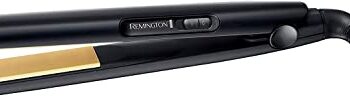 Remington Glätteisen S1450 (schmale keramikbeschichtete & federnd gelagerte Stylingplatten, 215°C Temperatur, Schnellaufheizung - einsatzbereit in 30 Sekunden, Ein-/Ausschalter) Haarglätter