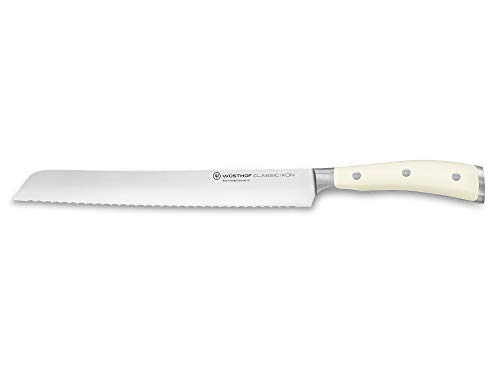 WÜSTHOF Classic Ikon Crème Brotmesser 23 cm